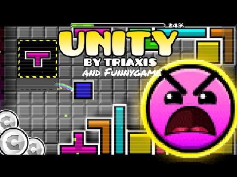 Geometry Dash - Unity by Triaxis and Funnygame 