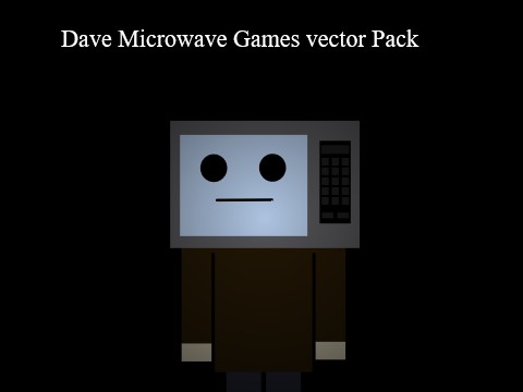 Dave Microwave Games Vector Pack