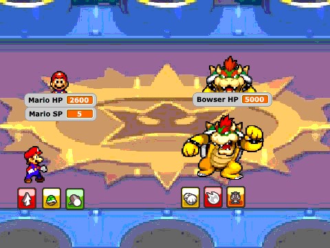 Mario vs Bowser RPG