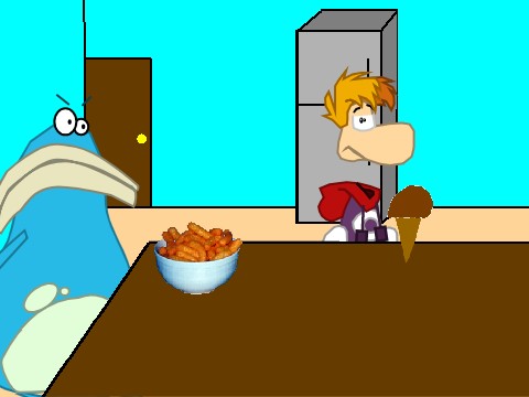 Rayman: The Series: I want some Ice cream