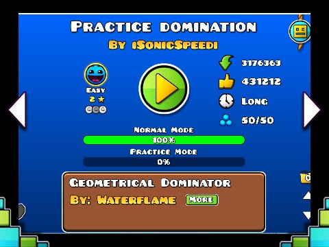 Geometry Dash Practice Domination