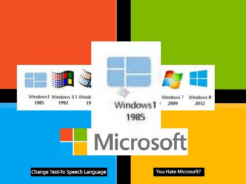Windows 1 to 8 Logos