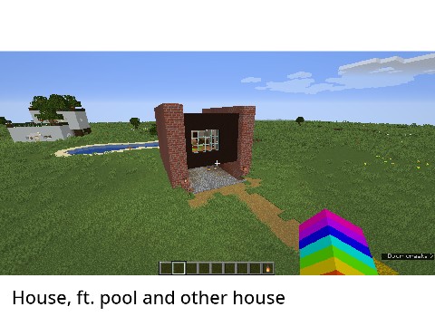 I keep building stuff in Minecraft-