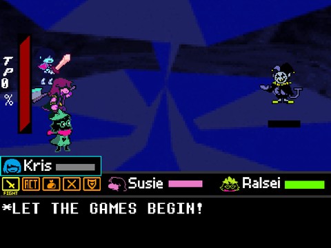 Deltarune Jevil Fight