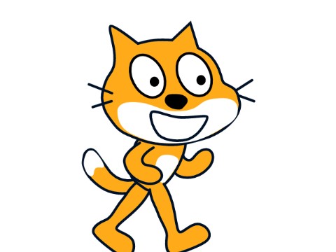 Scratch Cat Vector