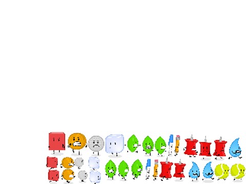 BFDI Running Sprites