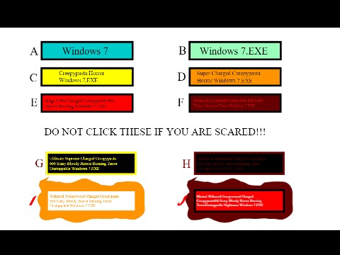 Windows 7 EXE Buttons(Part1)