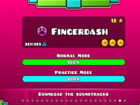 Geometry Dash: Fingerdash (BETA LEVEL)