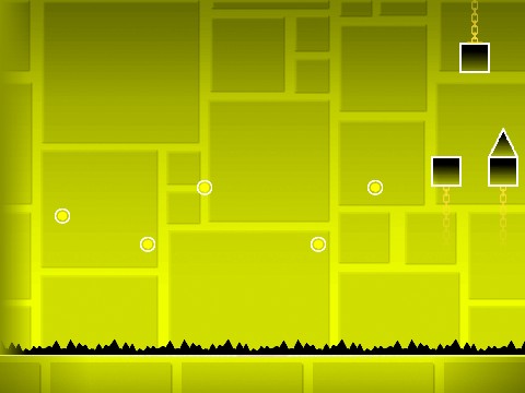 Geometry Dash Yellow Orb Challenge