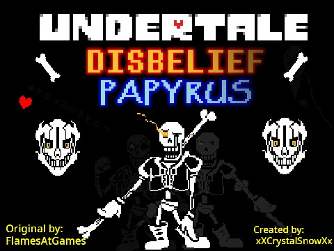 Disbelief Papyrus Battle Demo - Colaboratory