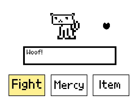 Doggo Fight UNDERTALE