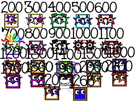 Numbericons 1 - 2300