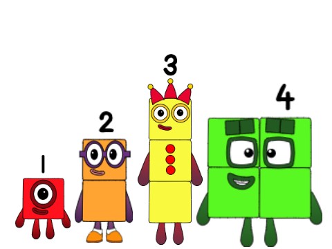 All Numberblocks Basics Characters