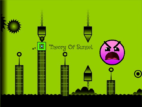 Geometry Dash Theory Of Sunset - by: TriAxis noclip