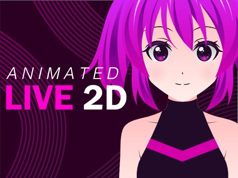 Animated Live 2D Anime Art