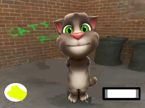 talking tom cat on scratch