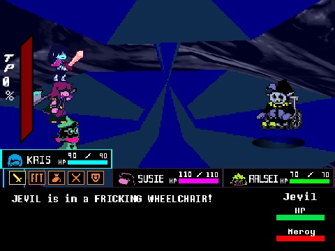wheelchair jevil