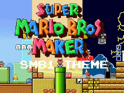 (50...3 PROJECTS SPECIAL) Super Mario Bros. Maker: SMB1 Theme