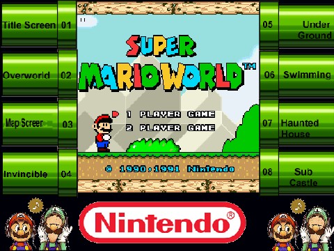 Super Mario World Nes Music