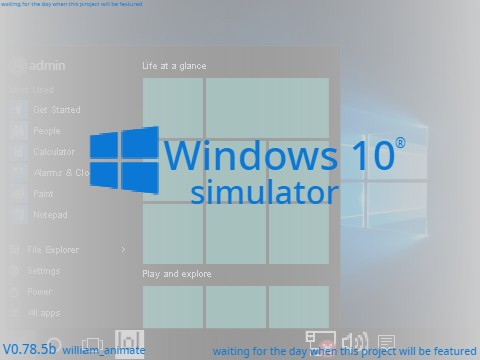 Windows 10 Simulator