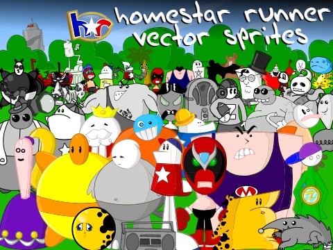 Homestar Runner Vector Sprites 2.0