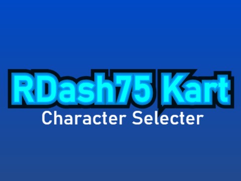 RDash75 Kart| Character Selecter