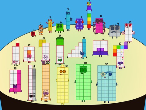 Numberblocks Band (bigger)