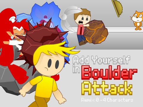Add Yourself in Boulder Attack [ Remix #1 | 6 Characters ] remix