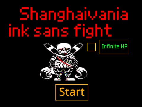 Shanghaivania Ink Sans Fight Phase