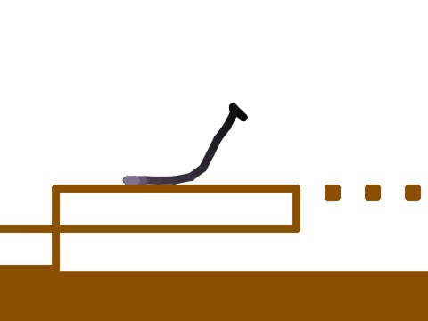 rope physics platformer experiment
