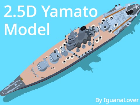 2.5D Yamato Battleship