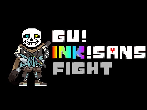 GU ink!sans fight phase2 Latter half [UNDERTALE fun game - TurboWarp