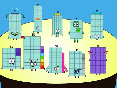 Numberblocks Band 51-60