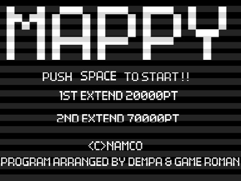 MAPPY SHARP MZ-700 / シャープ MZ-700