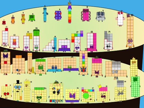 Numberblocks Band 1-40