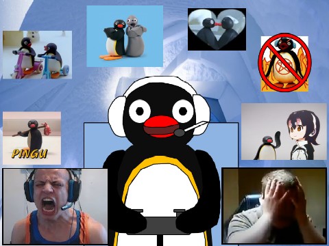 Pingu's Gaming Room While Streamers Are Getting Upset Playing CSGO