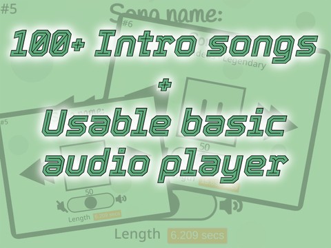Music for Intros! Intro music and basic sound player #Intros #Helpful # ...