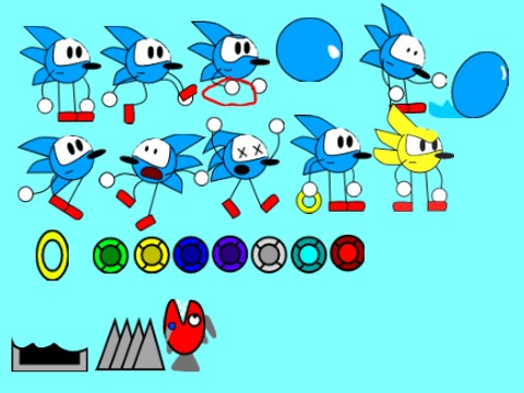 better onic sprites