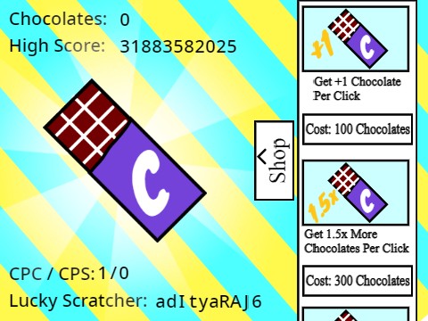 chocolate clicker