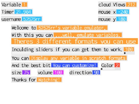 Variable Emulator