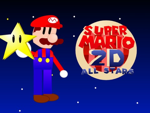 (Unfinished and terrible i suggest you dont play) Super Mario 2D all Stars