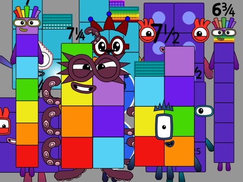 Numberblocks Band Quarters 5 (My Version) remix