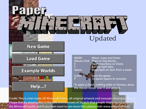 Paper Minecraft: nether update