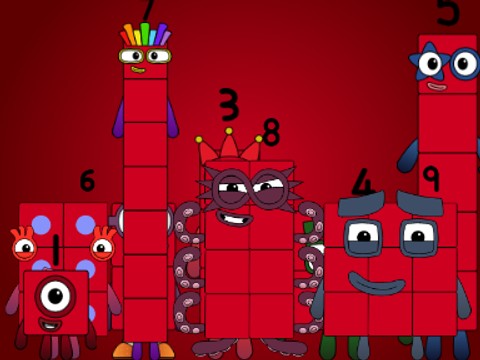 Red Numberblocks + Terrible Twos