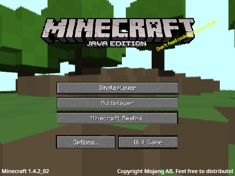 Minecraft 3D PC Edition V1.4.2_02