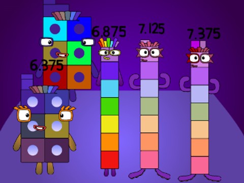 Numberblocks Band Eighths 6 MrBond & HarryTheCreator & MrBrianfy scrath 720