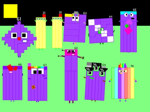 Numberblocks Band Retro 61-70 (Band Version)