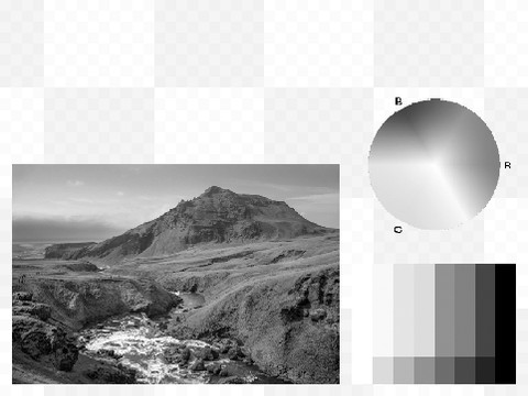 Saturation effect in sprites