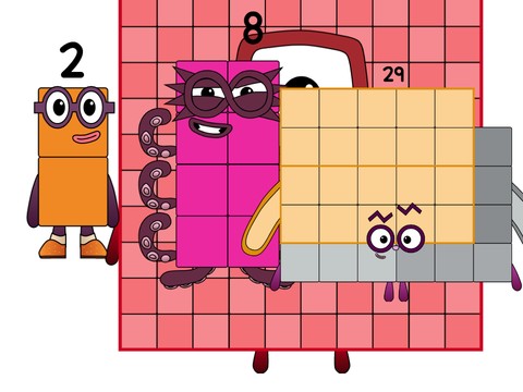 My sister`s numberblocks 0-100 remix