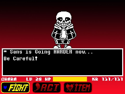 [ Undertale Last Breath ] Sans Simulator {Phase 1} HARDMODE